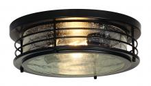  ACF13BK - Archer 13" 2 Light Flush Mount