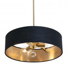  CLNP18MBSB-BKGD - Celine Pendant 18'' Medium Base SB - BKGD shade