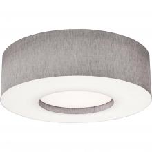  MCF3044L5AJUD-GY-BB - Montclair 30'' LED Flush,120-277V,5 CCT,GY,BB