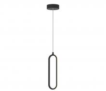  SIEP12LAJD1BK - Sienna 12'' LED Pendant 10W 120V BK