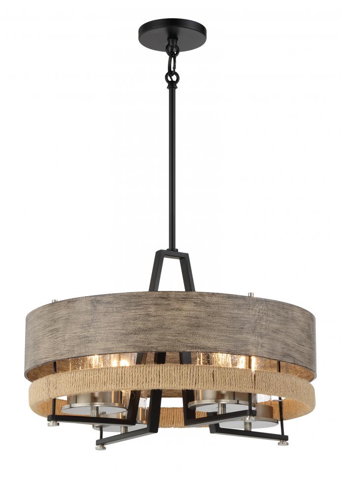 4 LIGHT OUTDOOR PENDANT & SEMI FLUSH