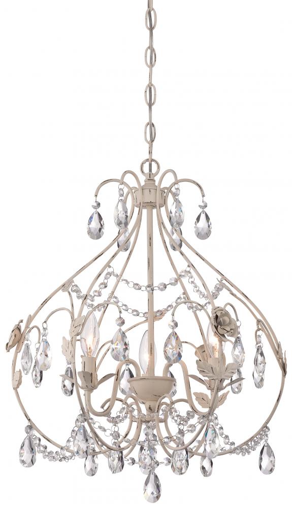 3 LIGHT MINI CHANDELIER