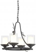  2754-694 - 4 LIGHT OUTDOOR CHANDELIER