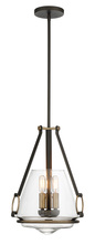  3903-107 - 3 LIGHT SMALL PENDANT & SEMI FLUSH