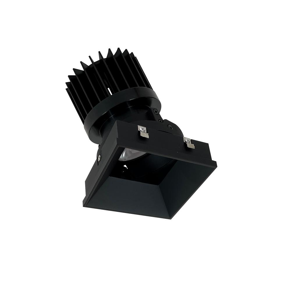 4" Iolite PLUS Square Trimless Adjustable, 1500lm/2000lm (varies by housing), 2700K, Black