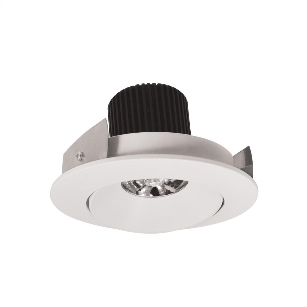 4" Iolite LED Round Adjustable Cone Reflector, 10-Degree Optic, 800lm / 12W, 3000K, White