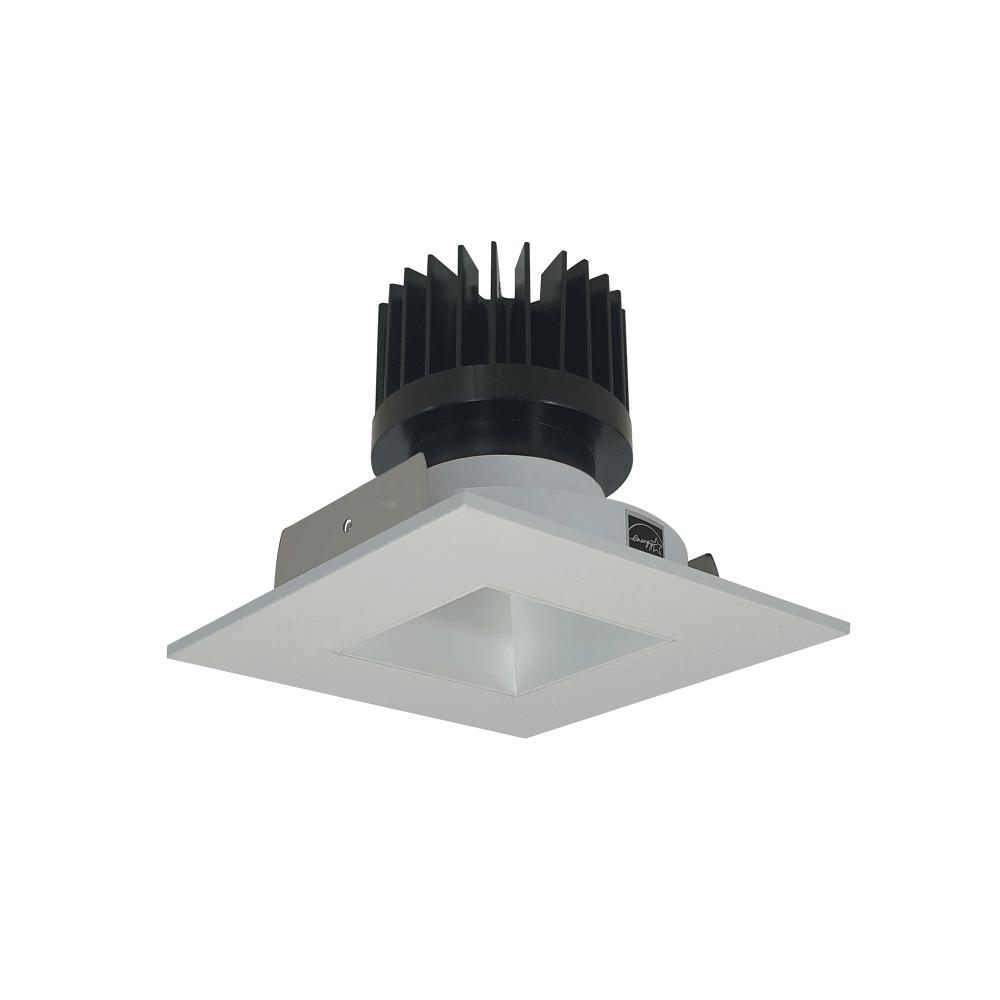 4" Iolite LED Square Reflector with Square Aperture, 10-Degree Optic, 800lm / 12W, 3500K, White