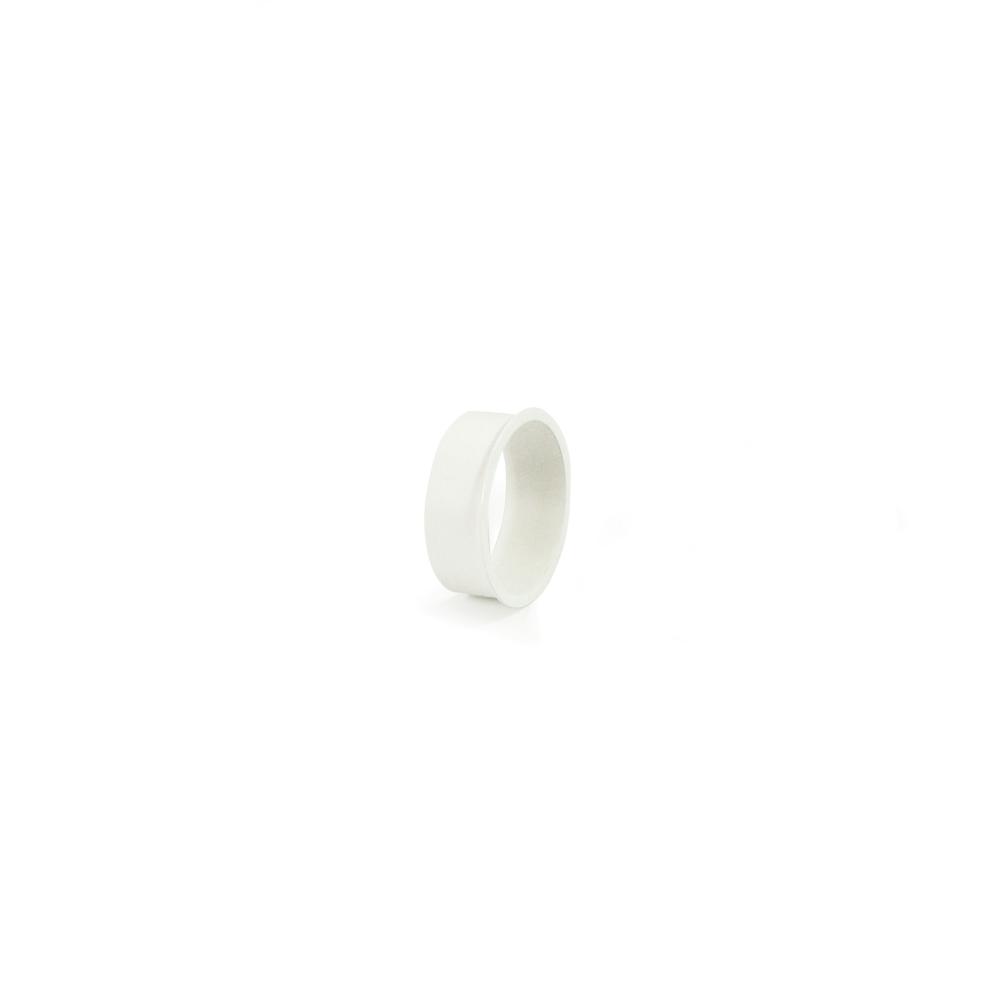 5/8" White Opaque Snoot for Pearl, 2" & 4" Iolite Trims