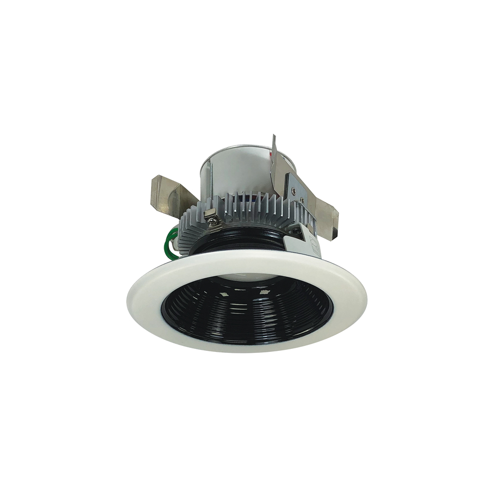 4" Cobalt Click LED Retrofit, Baffle, 750lm / 10W, 3000K, Black Baffle / White Flange