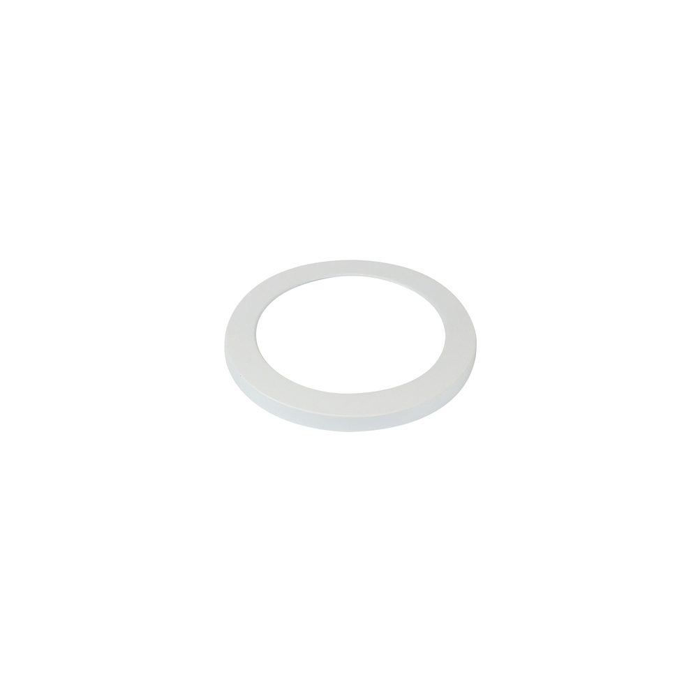 6" Decorative Ring for ELO+, Matte Powder White