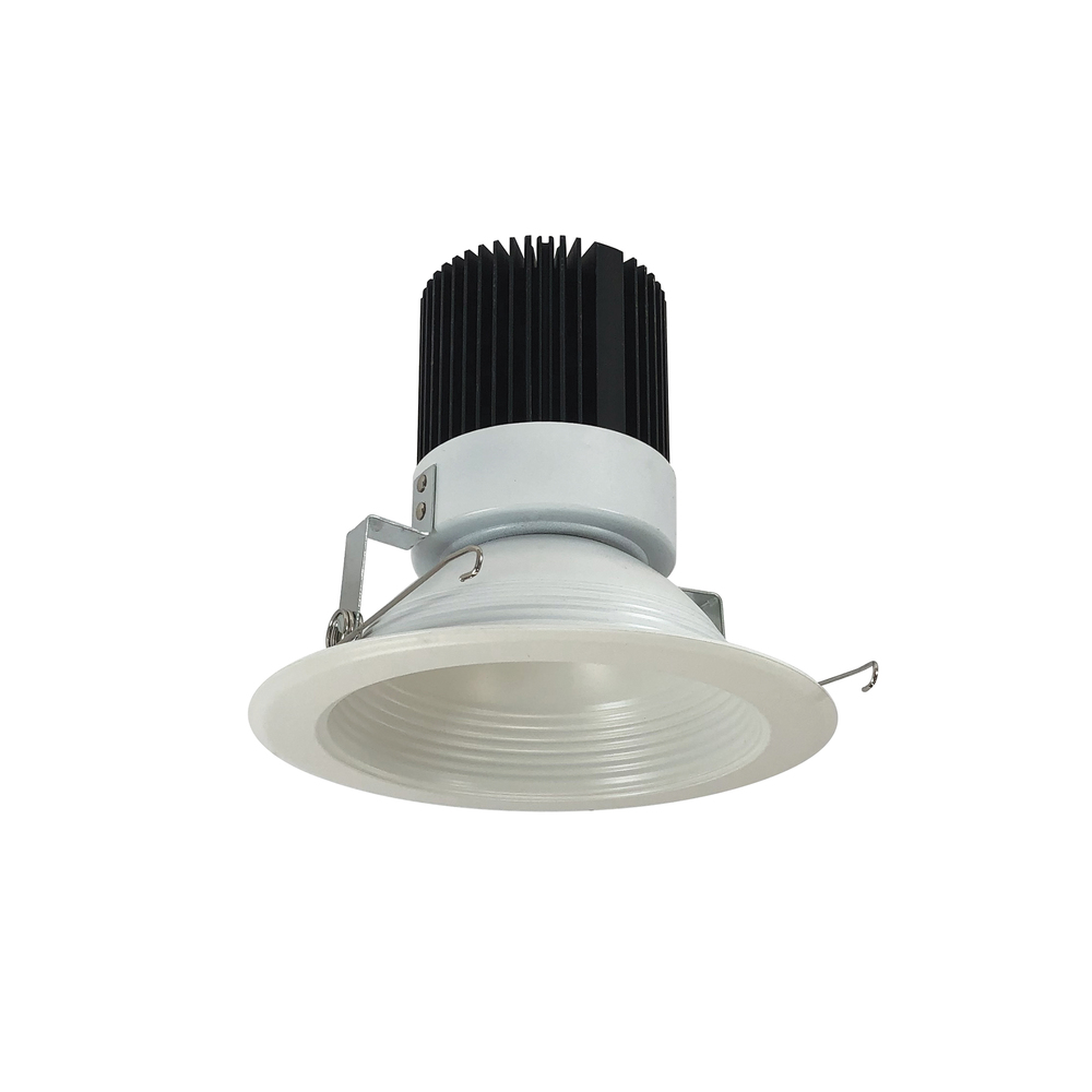 6" Marquise II Round Baffle, Medium Flood, 2500lm, 2700K, Matte Powder White (Available with