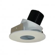  NIO-4RPHA35QWW - 4" Iolite LED Round Adjustable Pinhole, 10-Degree Optic, 800lm / 12W, 3500K, White Pinhole /