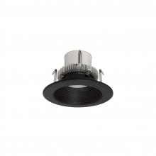  NLCBC2-45240BB/10LE4 - 4" Cobalt Click LED Retrofit, Baffle, 1000lm / 12W, 4000K, Black Baffle / Black Flange,