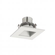  NLCBC2-45630HZW/10LE4EM - 4" Cobalt Click LED Retrofit, Square Reflector, 1000lm / 12W, 3000K, Haze Reflector / White