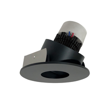  NPR-4RPHACDXBB - 4" Pearl LED Round Adjustable Pinhole Retrofit, 800lm / 12W, Comfort Dim, Black Pinhole / Black