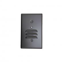  NSW-6619PC/BZ - Mini LED Step Light w/ Photocell, Horizontal & Vertical Louver Face Plates, 1W, 90+ CRI, 2700K,