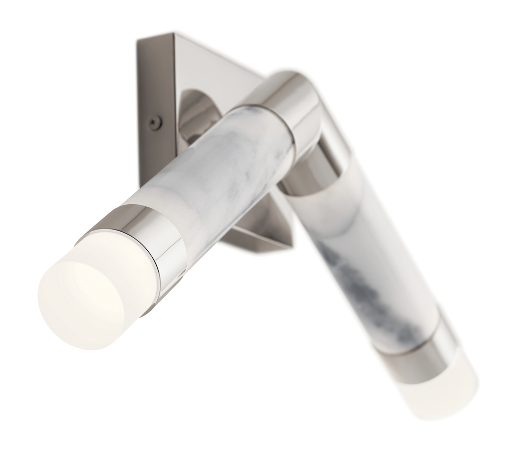 Avedu Wall Sconce Polished Nickel