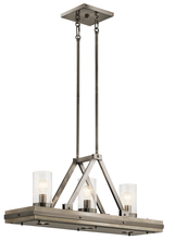  43433CLP - Linear Chandelier 6Lt