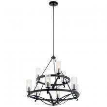  52011BK - Chandelier 9Lt