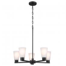  52436BK - Chandelier 5Lt