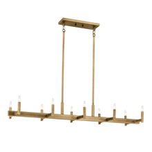  52614NBR - Linear Chandelier 10Lt