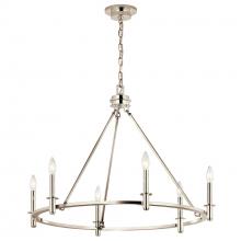  52705PN - Chandelier 6Lt