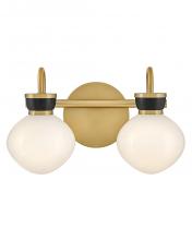  85592LCB-BK - Small Two Light Vanity