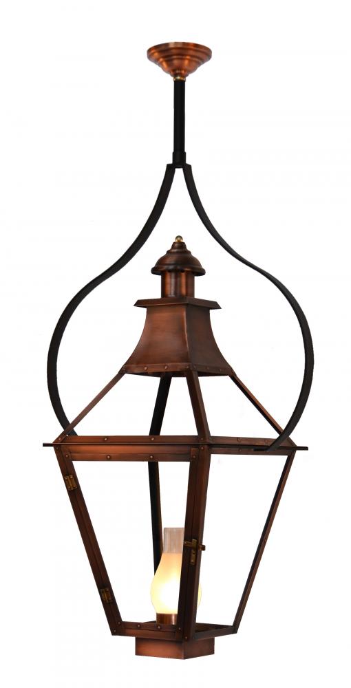 Creole 22 Electric-Hurricane Shade-Pendent Yoke