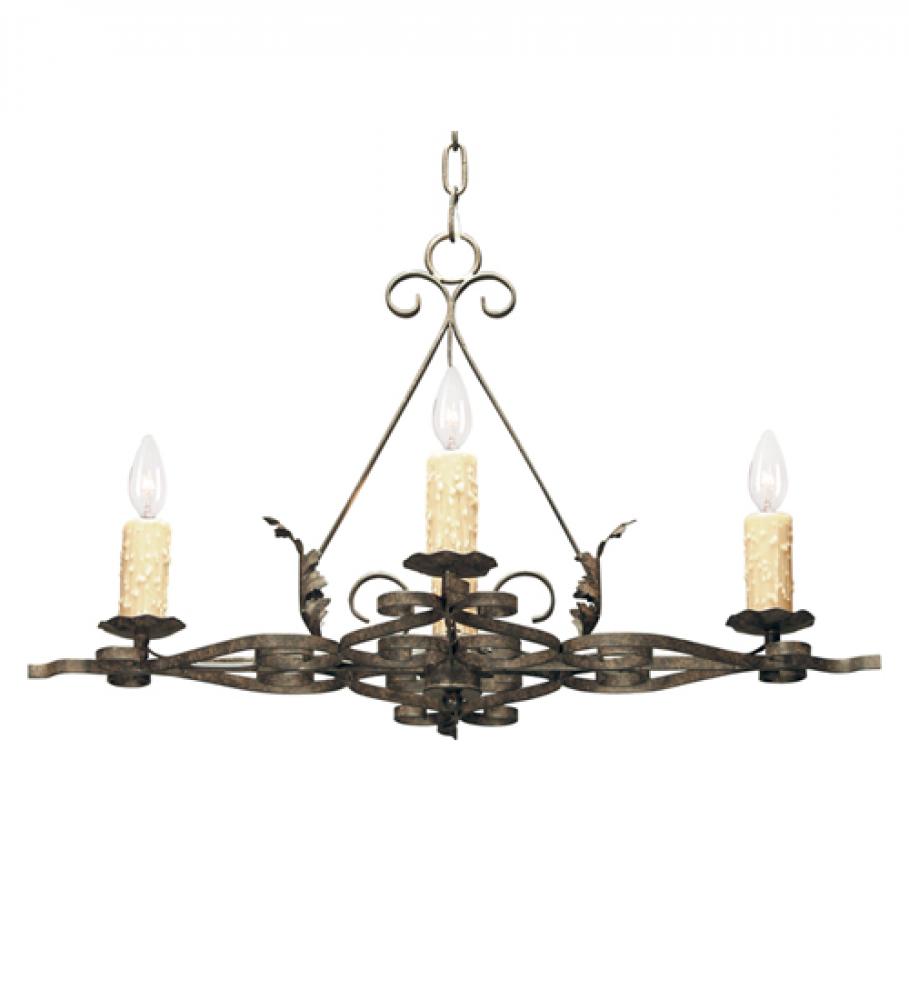 28" Long Elianna 4 Light Chandelier