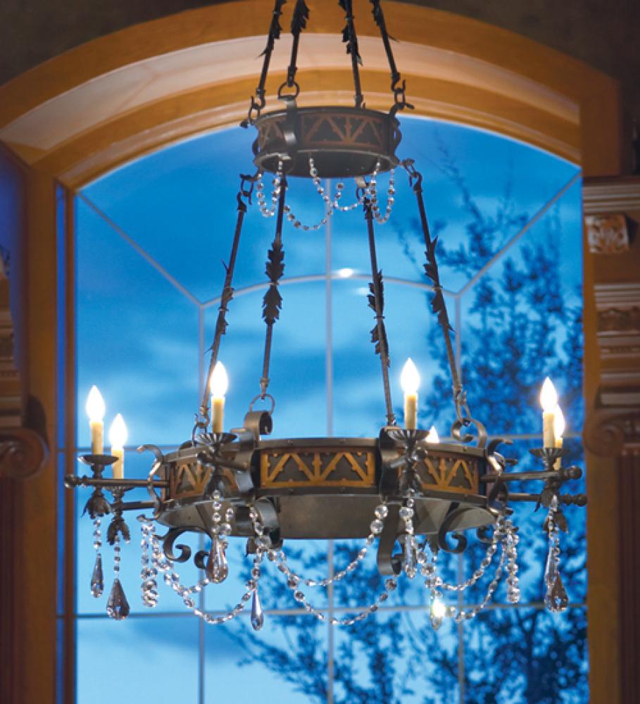 48" Wide Filomena 8 Light Chandelier