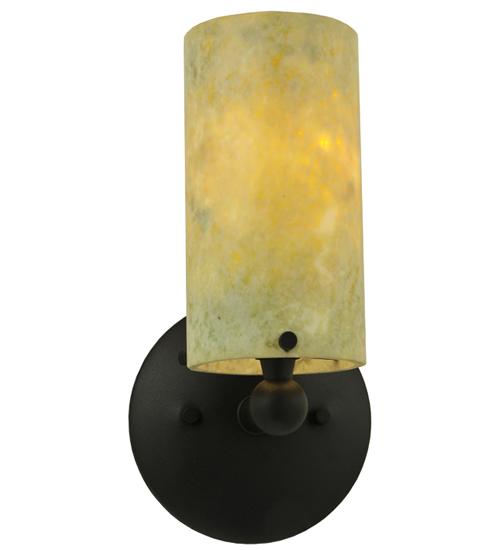 5"W Cilindro Jadestone Wall Sconce