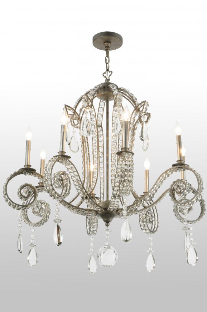 40"W Lucerne 8 LT Chandelier