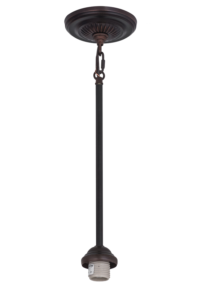 5"W Mahogany Bronze 1 LT Pendant Hardware