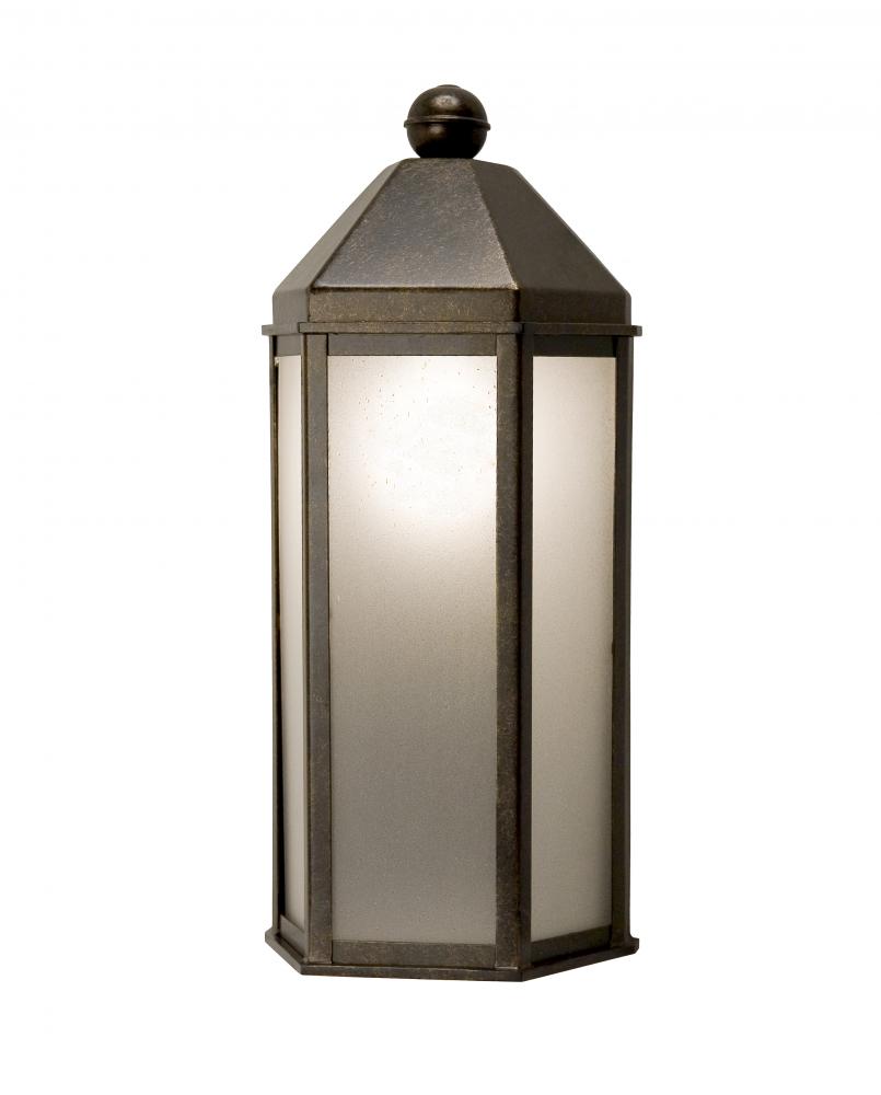 9" Wide Plaza Lantern Wall Sconce