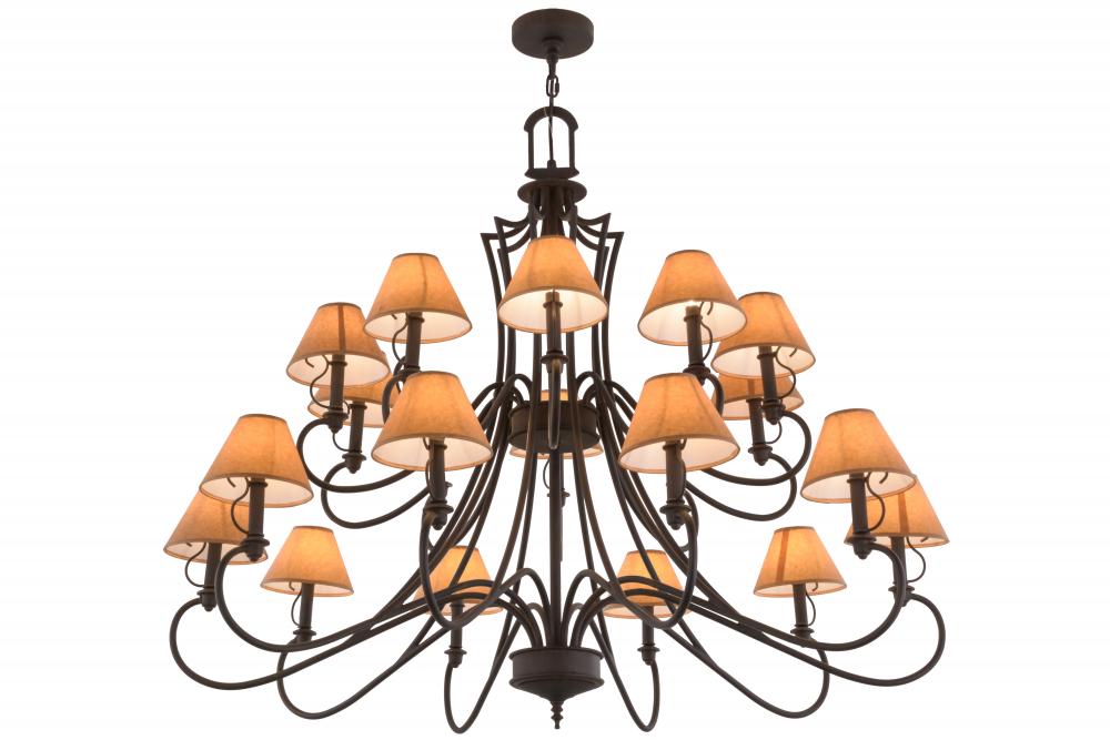 54" Wide Jupiter 20 Light Chandelier