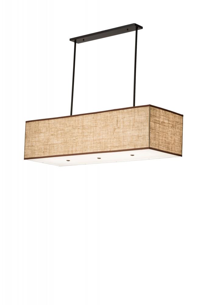 59"L Quadrato Lounge Oblong Pendant