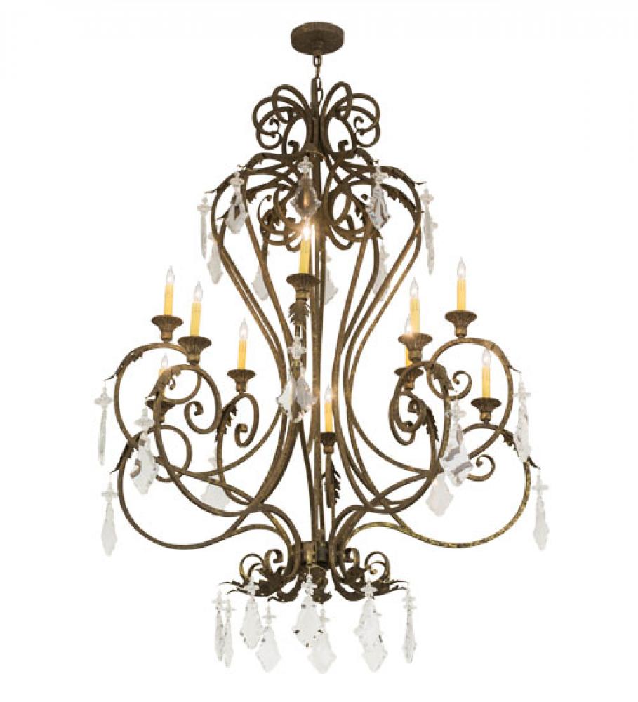 48"W Josephine 10 LT Chandelier