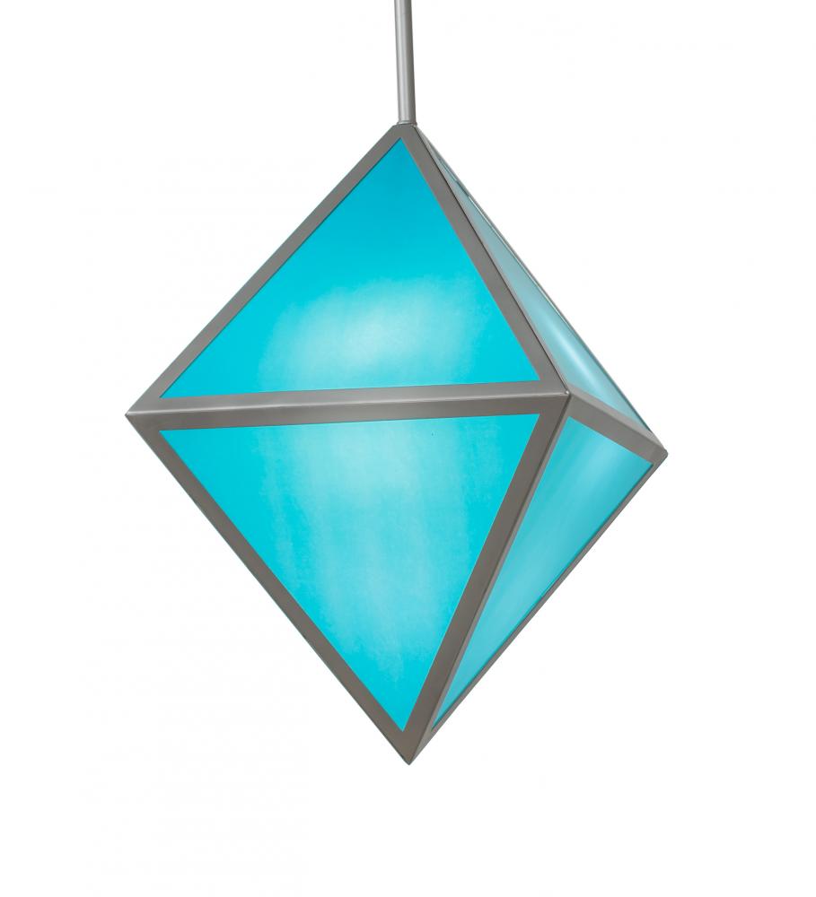 18" Square Argyle Pendant