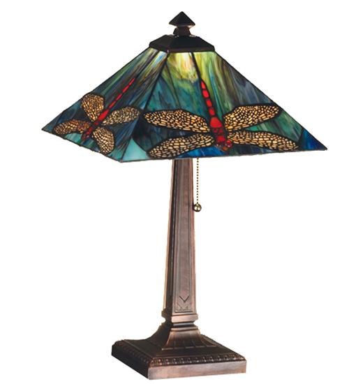 21"H Prairie Dragonfly Table Lamp