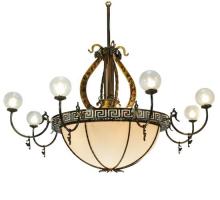  106965 - 96" Wide Lyre 8 Arm Chandelier