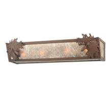  110188 - 24"W Oak Leaf & Acorn Vanity Light