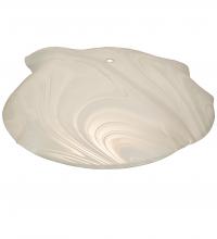  113946 - 16" Wide Metro Blanco Swirl Shade