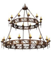  115701 - 83"W Majella 2 Tier Chandelier