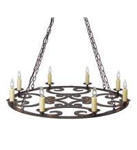  116245 - 42" Wide Ashley 8 Light Chandelier