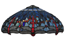  118782 - 18" Wide Tiffany Hanginghead Dragonfly Shade