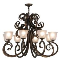 Meyda Green 120273 - 37"W Belvedere 8 LT Chandelier