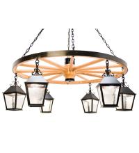  120286 - 58" Wide Silverton 6 Light Chandelier