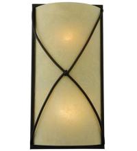 Meyda Green 120750 - 9"W Aspen Wall Sconce