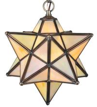  12123 - 9" Wide Moravian Star Mini Pendant