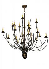 Meyda Green 123017 - 54"W Sycamore 22 LT Chandelier